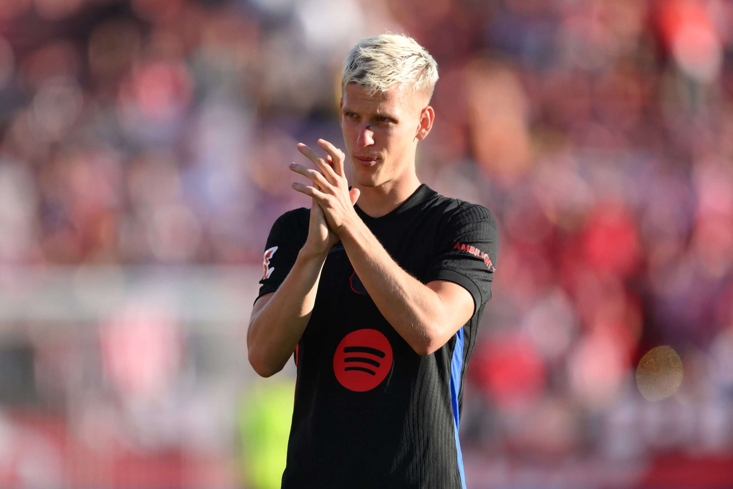 Dani Olmo de baja