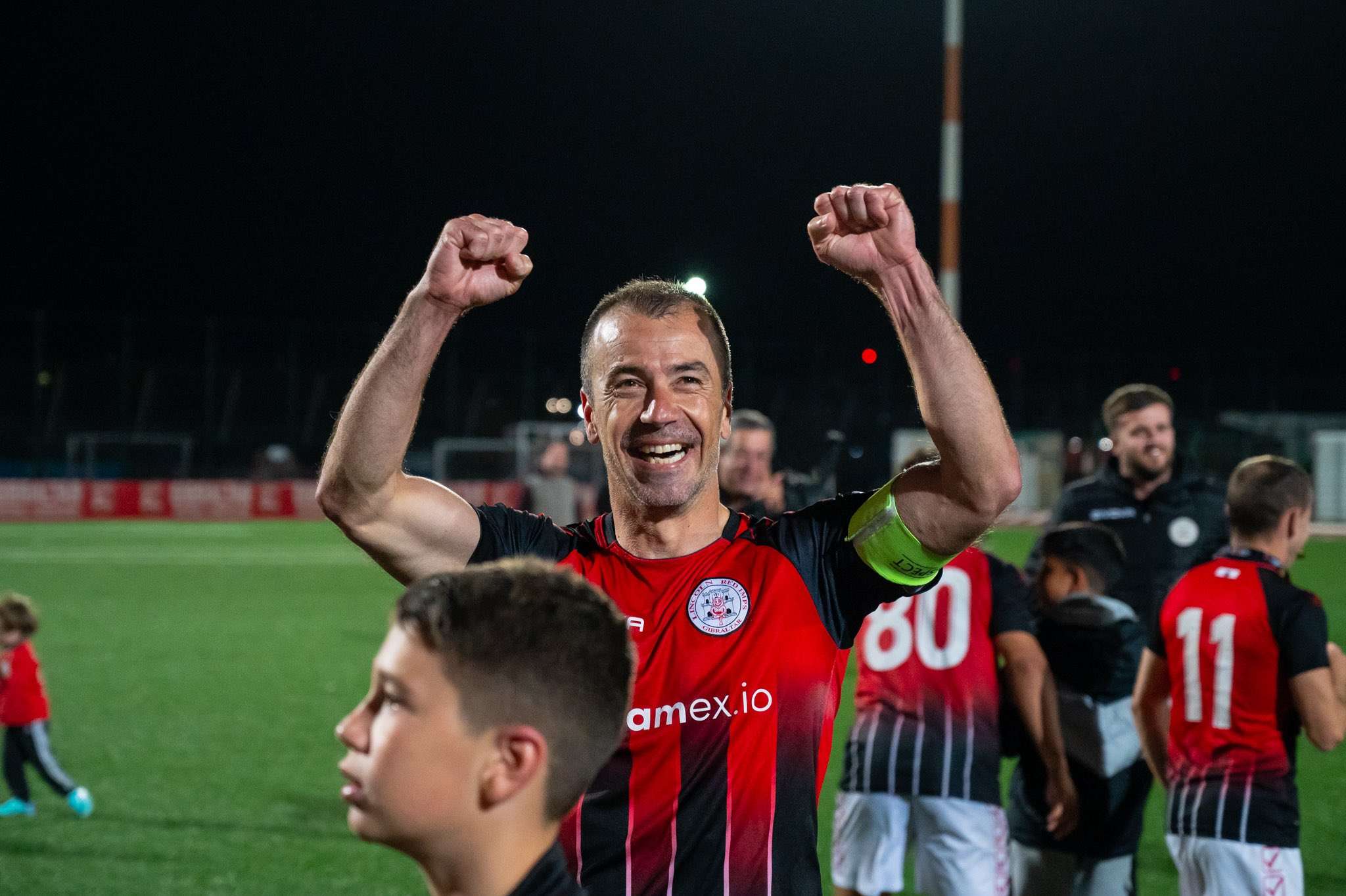 Roy Chipolina, capitán del Lincoln Red Imps.
