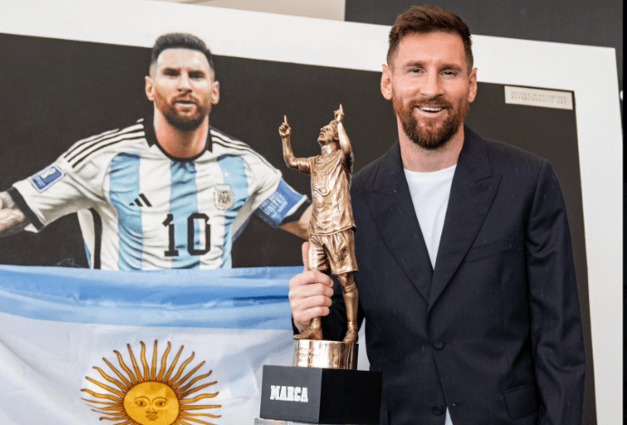 Messi, el Marca América Award, Inter de Miami
