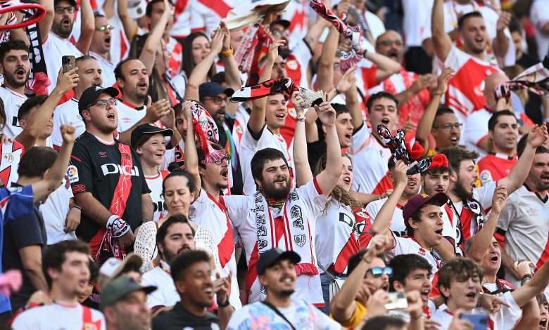 Vallecas, afición, LaLiga, Rayo Vallecano