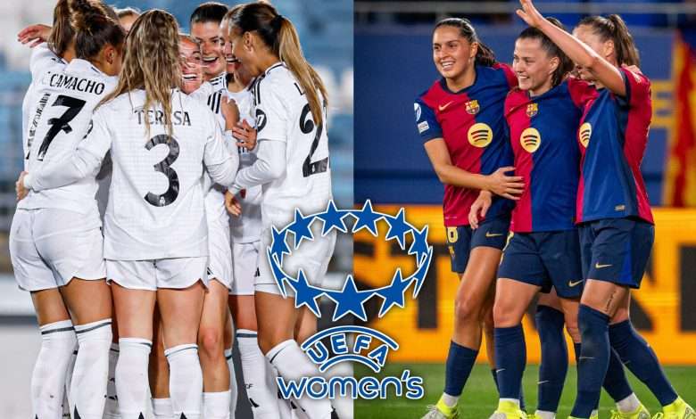 FC Barcelona y Real Madrid golean en UEFA Women's Champions League