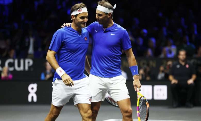 Nadal, Federer, tenis, carta