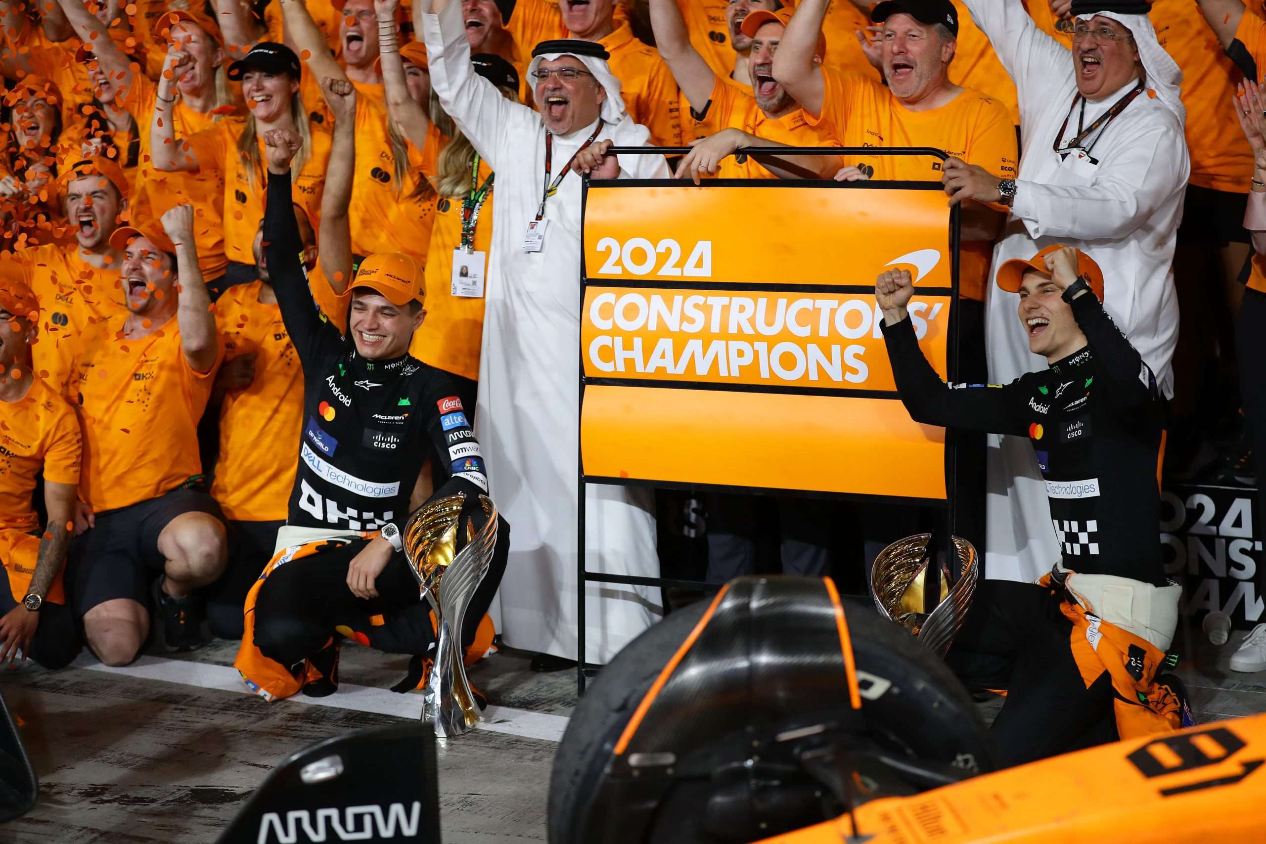 McLaren pinta de papaya el Mundial de Constructores