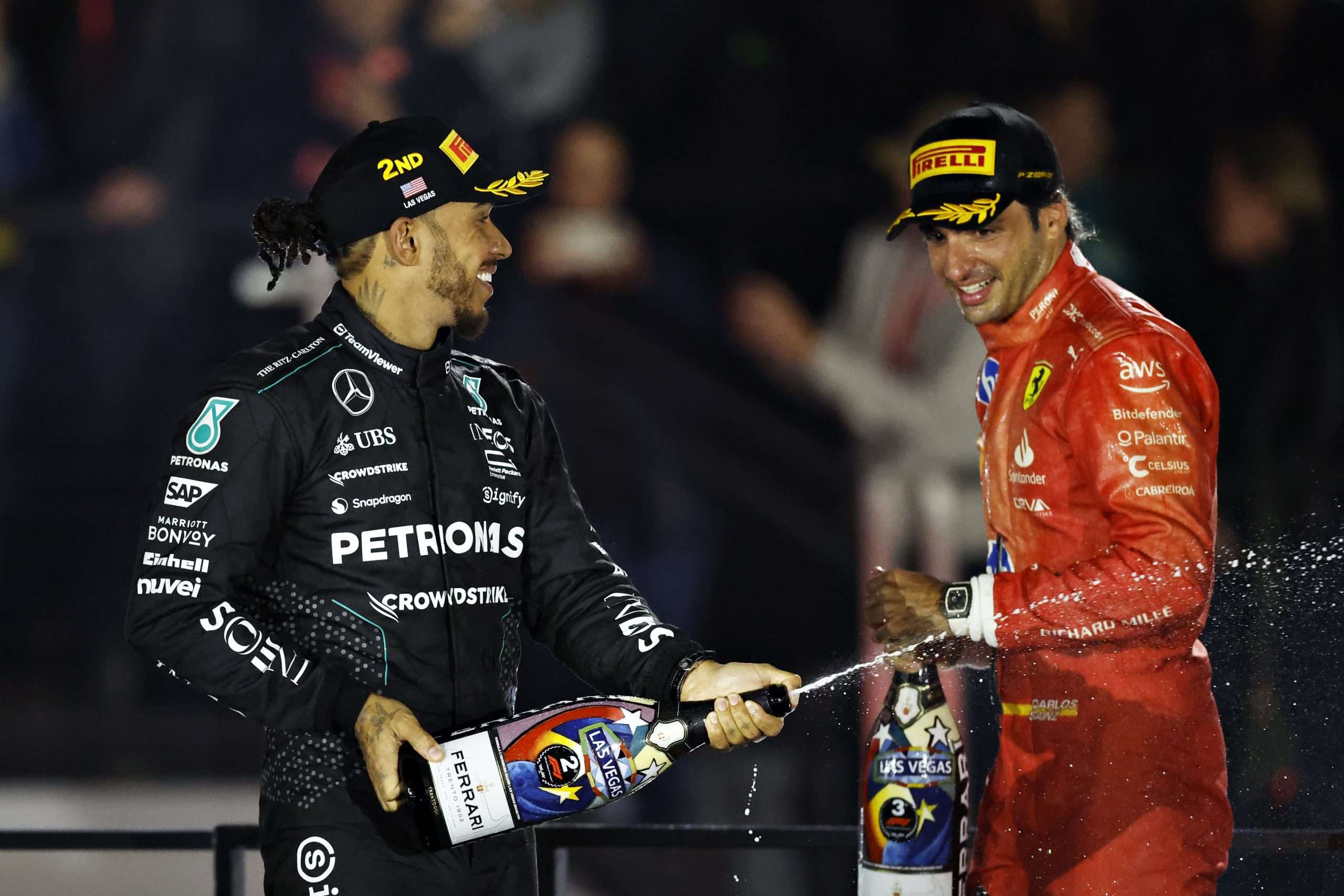 Abu Dabi: el adiós de Hamilton a Mercedes y de Sainz a Ferrari