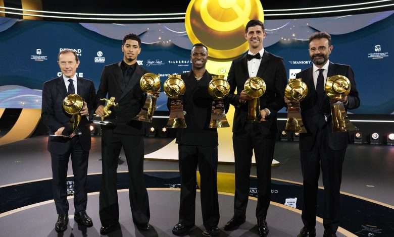 Globe Soccer Awards, Real Madrid, Vinícius, Lamine Yamal