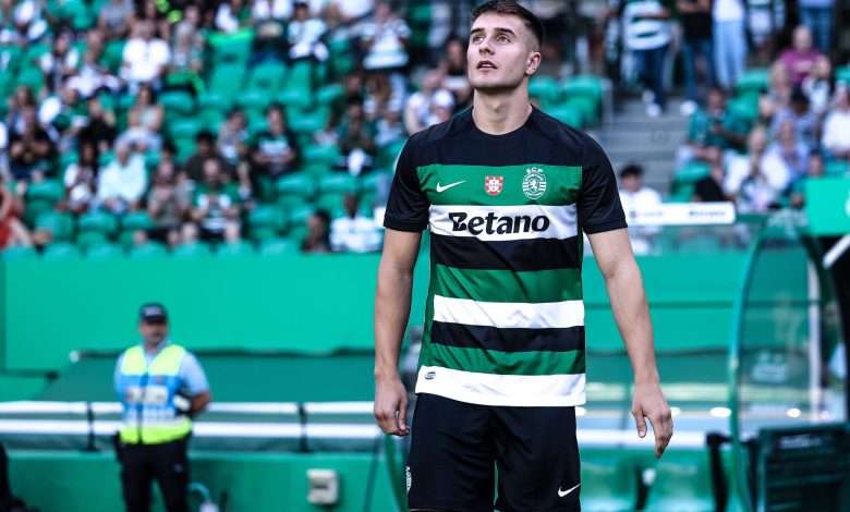 Iván Fresneda. Imagen vía: Sporting CP.