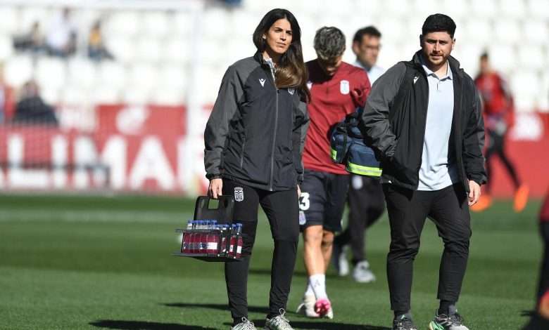 Lorena Luján en el FC Cartagena.