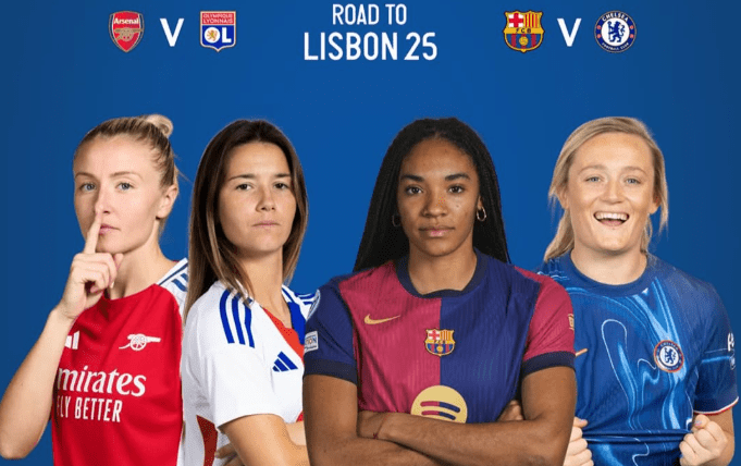 Champions Femenina, FC Barcelona Femeni, semifinales