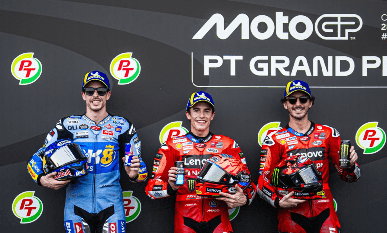 Sábado perfecto para Marc Márquez y Ducati