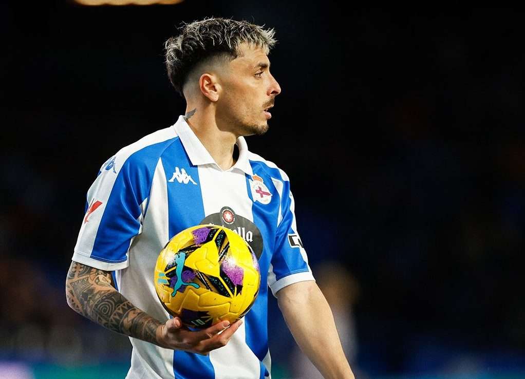 Ximo Navarro. Imagen vía: RC Deportivo.