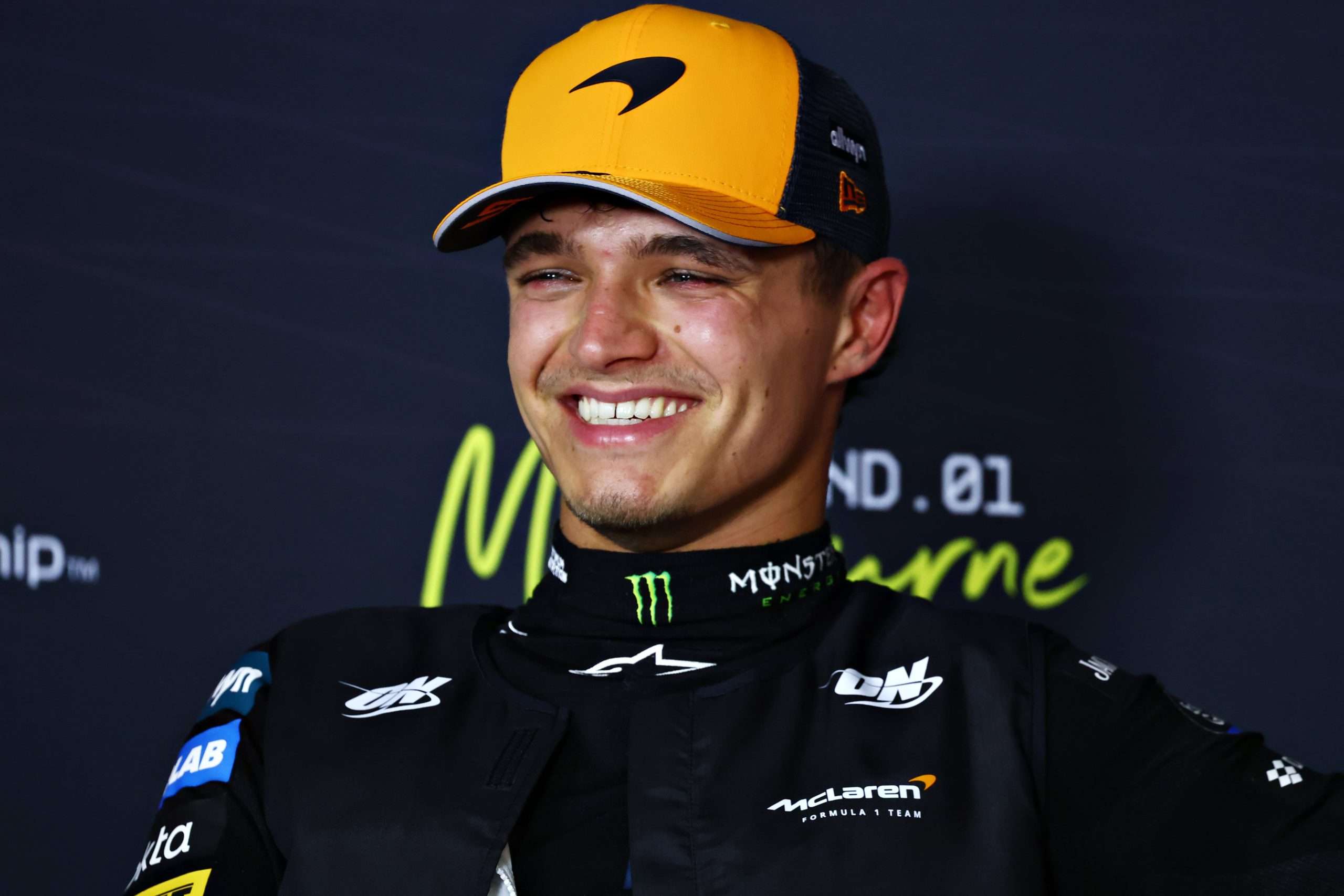 Lando Norris, poleman en Australia