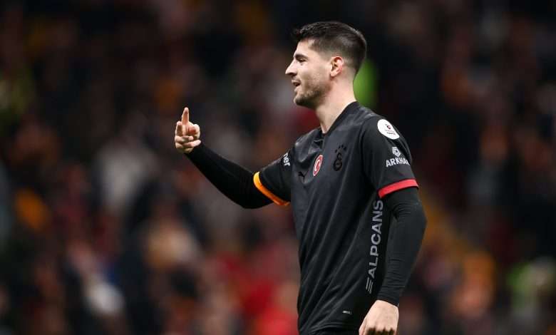 Álvaro Morata en el Galatasaray de la Superliga turca