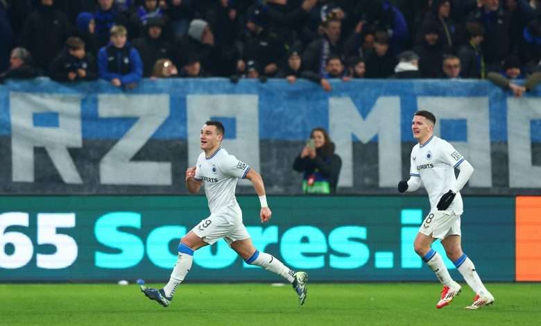 Ferrán Jutglá como jugador del Brujas
