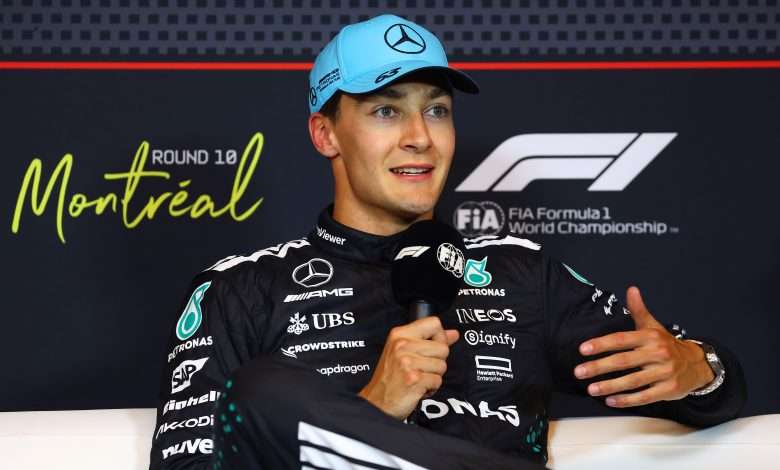 George Russell pole en Canadá