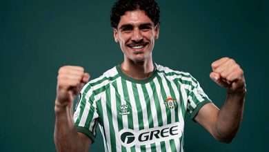SEVILLE, SPAIN - MAY 13: Johnny Cardoso of Real Betis Balompie poses for a portrait during the UEFA Conference League Final 2025 access day on May 13, 2025 in Seville, Spain. (Photo by Aitor Alcalde - UEFA/UEFA via Getty Images)