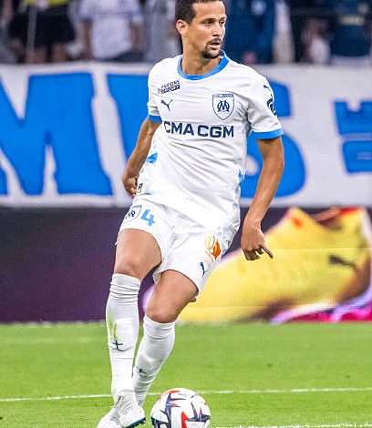 Luiz FELIPE of Olympique de Marseille during the Ligue 1 McDonald's match between Marseille and Rennes on May 17, 2025 at Orange Velodrome in Marseille, France.