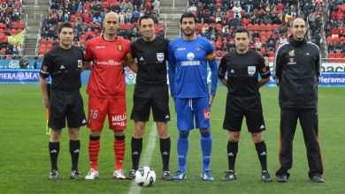 Torre Cimiano, situado a la izquierda, antes de un Mallorca-Getafe