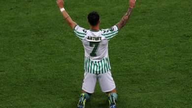 Antony celebrando