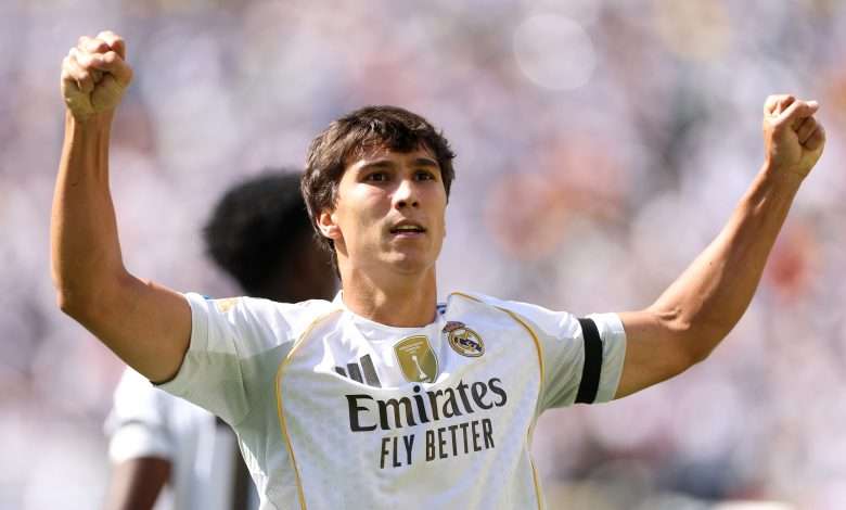 Gonzalo celebrando un gol