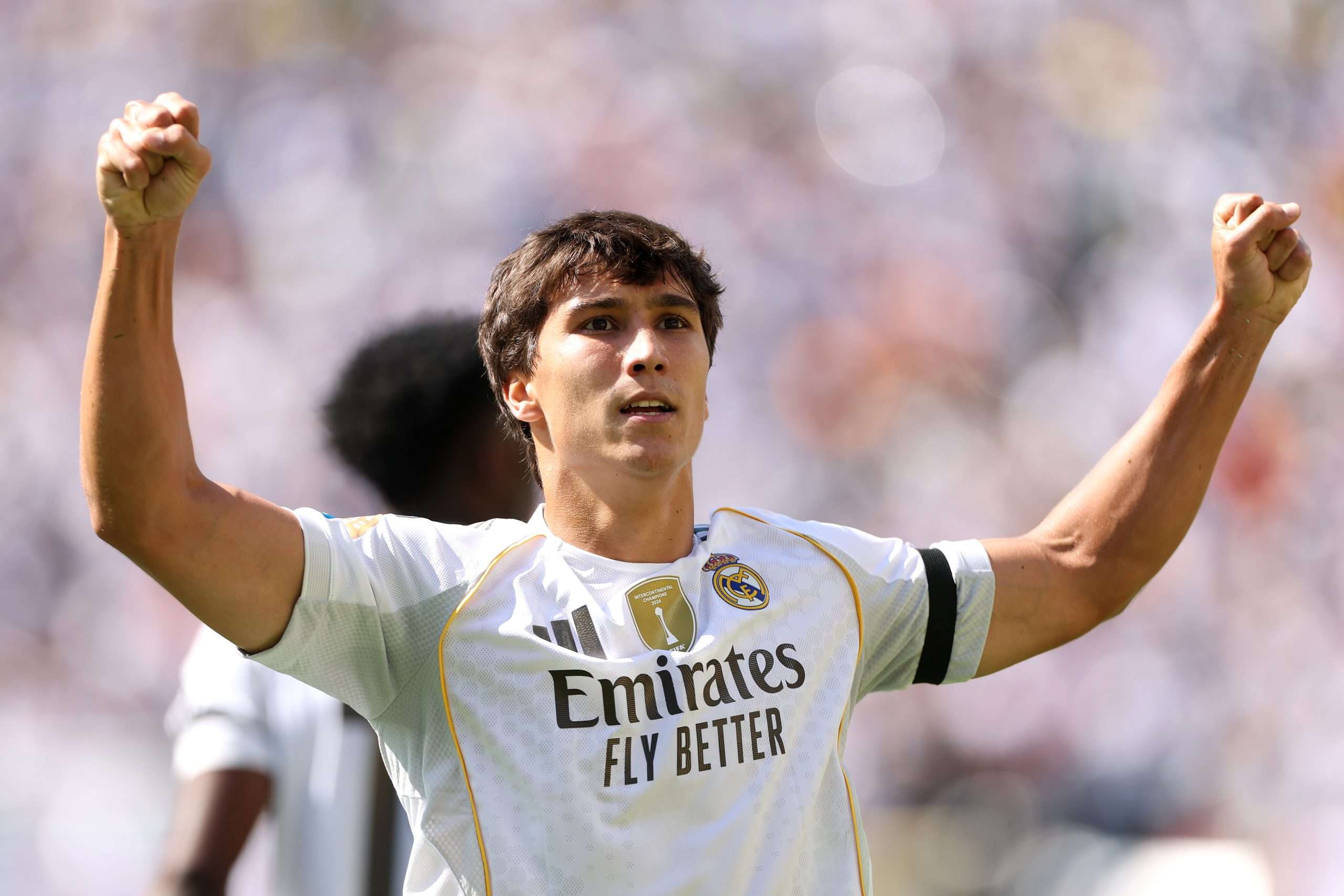 Gonzalo celebrando un gol