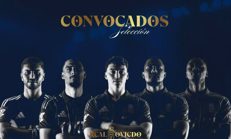 Jugadores del Oviedo, citados por sus selecciones nacionales