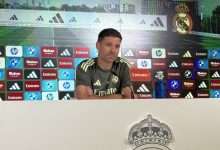 Xabi Alonso en rueda de prensa