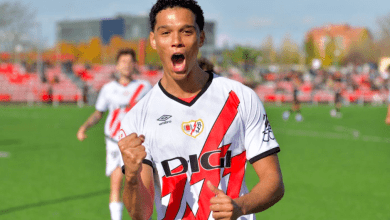 Etienne celebrando un gol