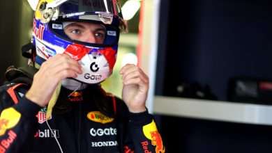 Bakú deja 6 banderas rojas y a Verstappen en la pole