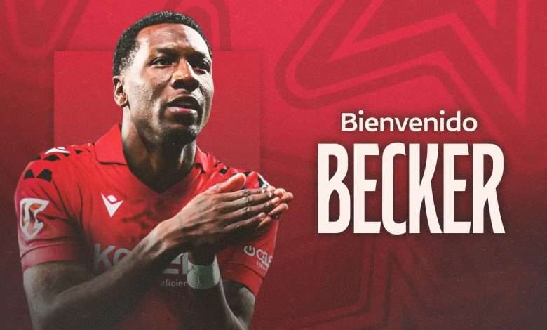 Sheraldo Becker, CA Osasuna.