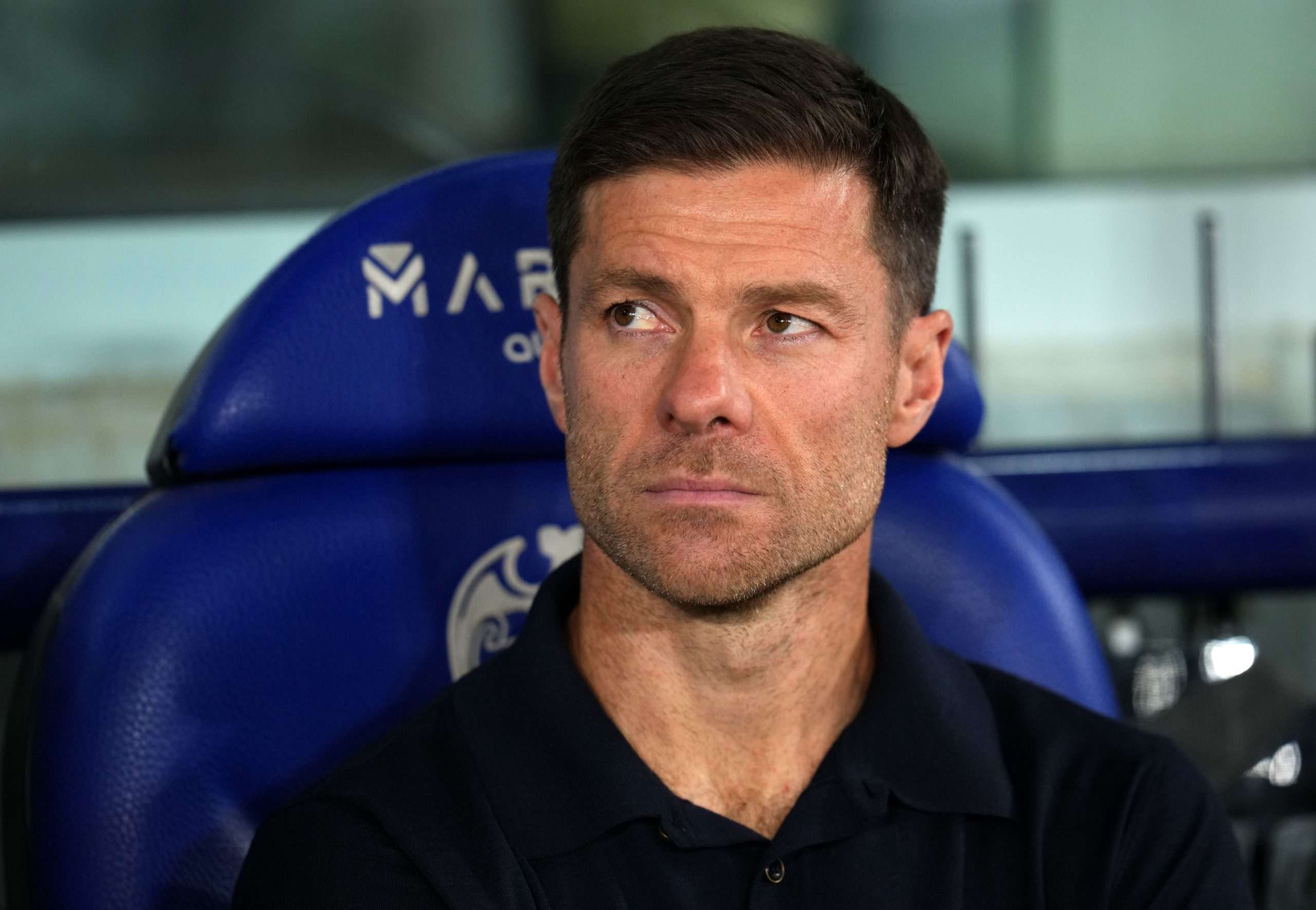 Xabi Alonso durante el partido entre el Levante y el Real Madrid