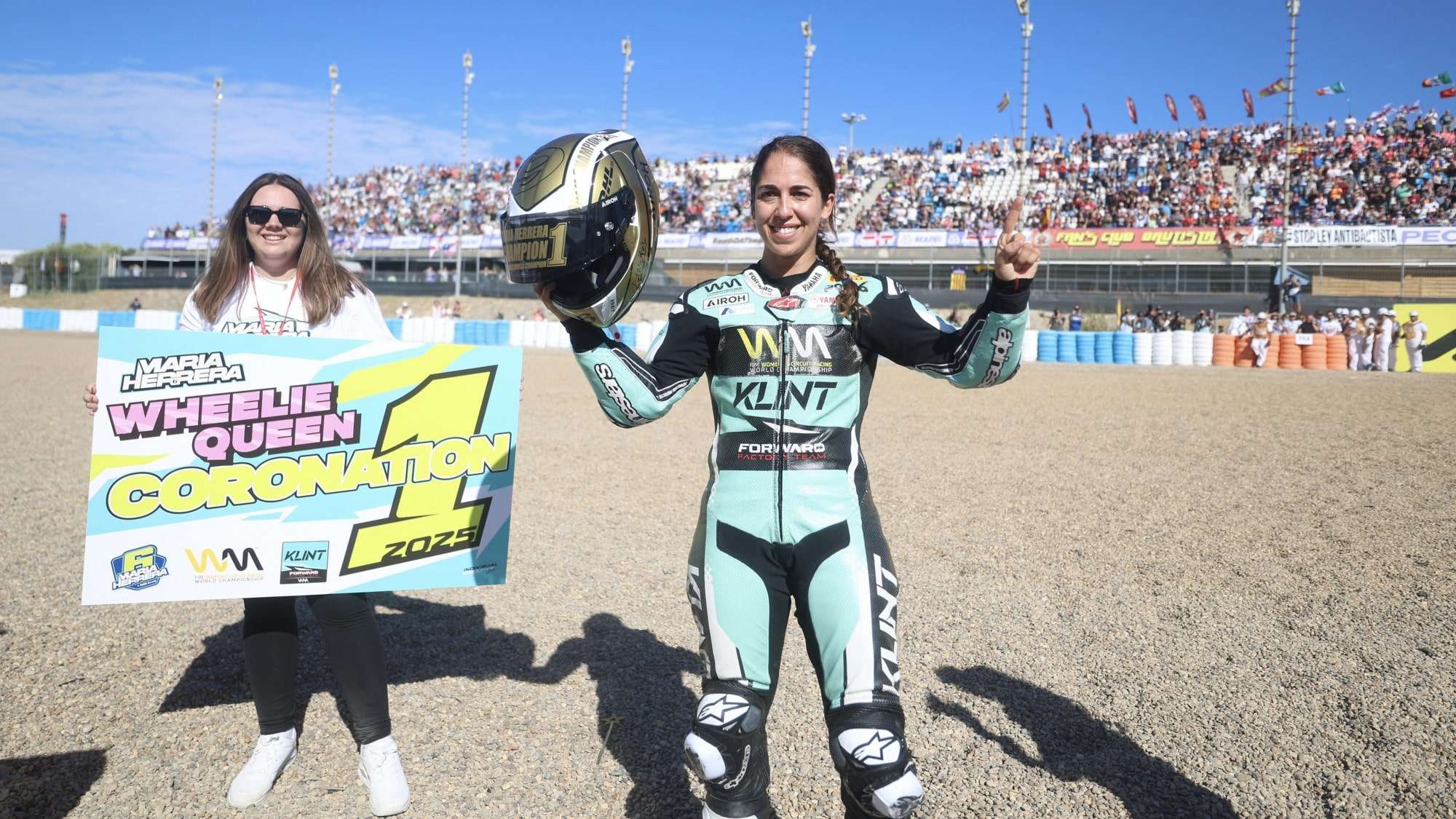 María Herrera campeona del WRC