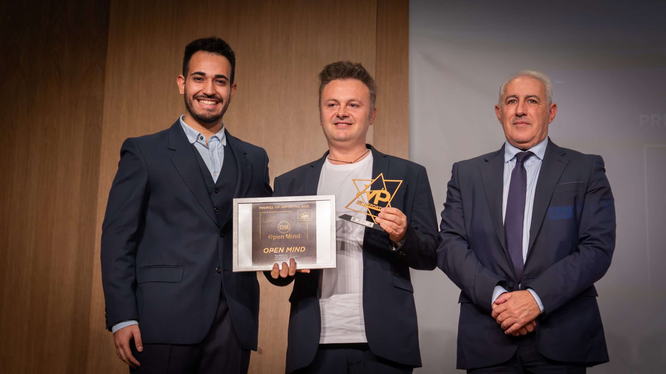 Open Mind, 'Premio al Impulso de la Salud Mental' en VPD25. Imagen vía: VIP Deportivo.
