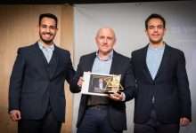 Julio Maldonado 'Maldini', 'Premio al Mejor Periodista Deportivo' en VPD25. Imagen vía: VIP Deportivo.