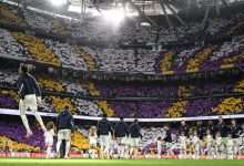 MADRID, SPAIN - OCTOBER 26: Real Madrid CF players walk onto the pitch prior to the LaLiga EA Sports match between Real Madrid CF and FC Barcelona at Estadio Santiago Bernabeu on October 26, 2025 in Madrid, Spain. (Photo by David Ramos/Getty Images)