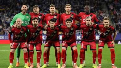 BARCELONA, SPAIN - DECEMBER 07: The Rayo Vallecano team pose for a team photo prior to the LaLiga EA Sports match between RCD Espanyol de Barcelona and Rayo Vallecano de Madrid at RCDE Stadium on December 07, 2025 in Barcelona, Spain.