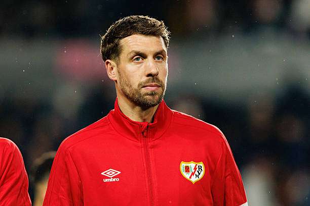 MADRID, SPAIN - 2025/12/15: Florian Lejeune (Rayo Vallecano) seen during the LaLiga EA SPORTS game between teams of Rayo Vallecano and Real Betis Balompie at Estadio de Vallecas. Final score; Rayo Vallecano 0:0 Real Betis Balompie.