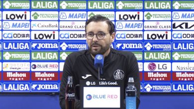 Bordalás en rueda de prensa