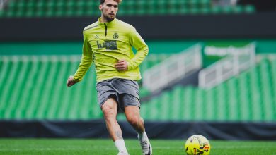 Pablo Ramón entrenando