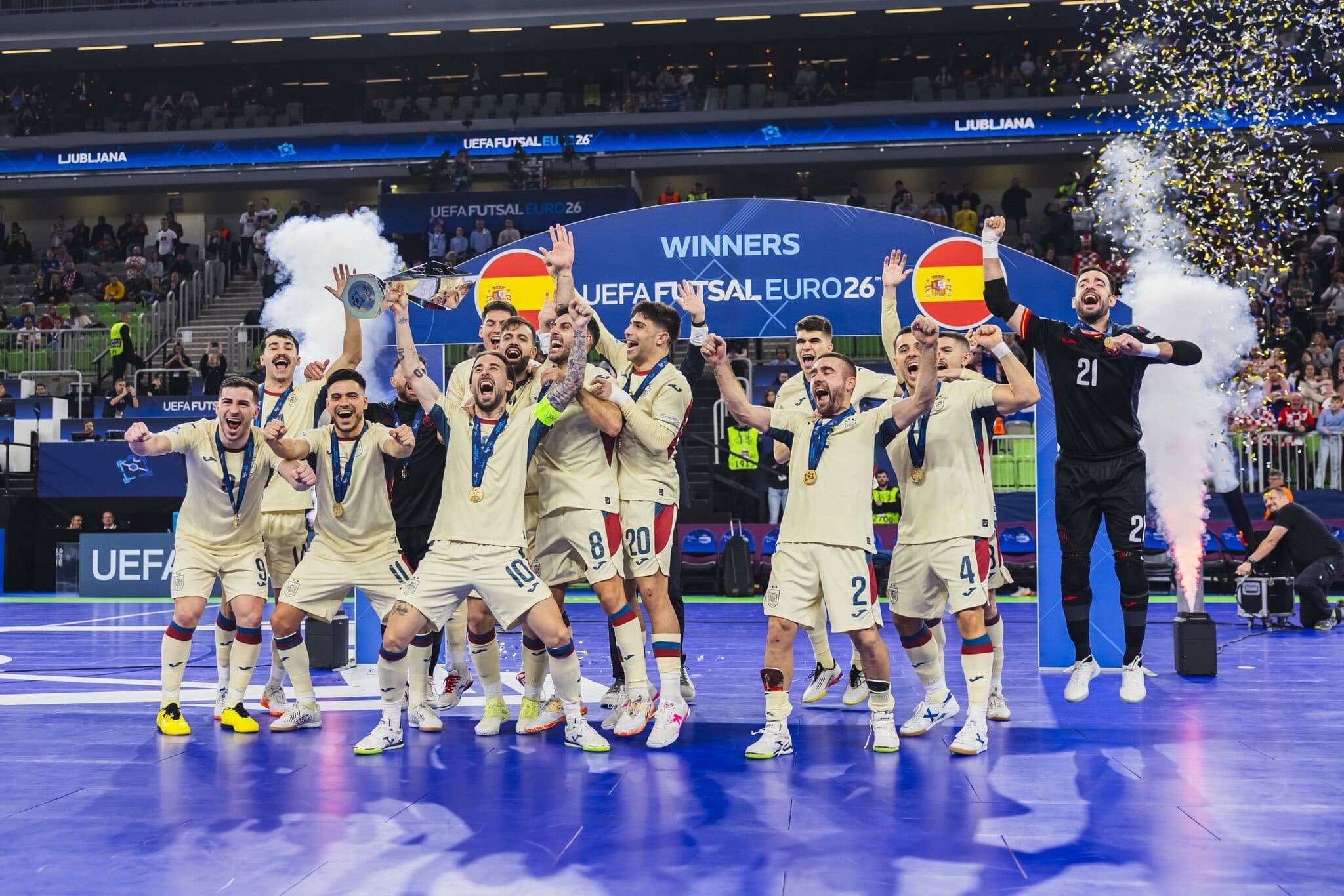 Selección Española de Fútbol Sala.