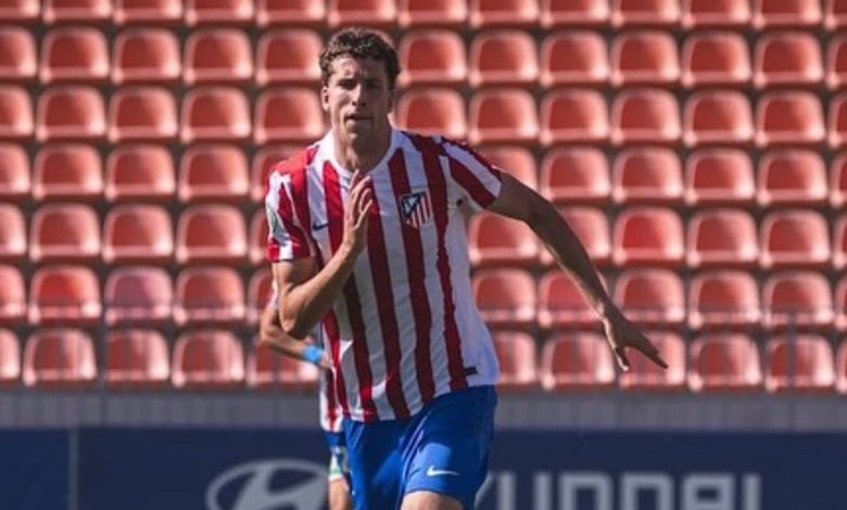 Aimar García, jugador del Atleti C