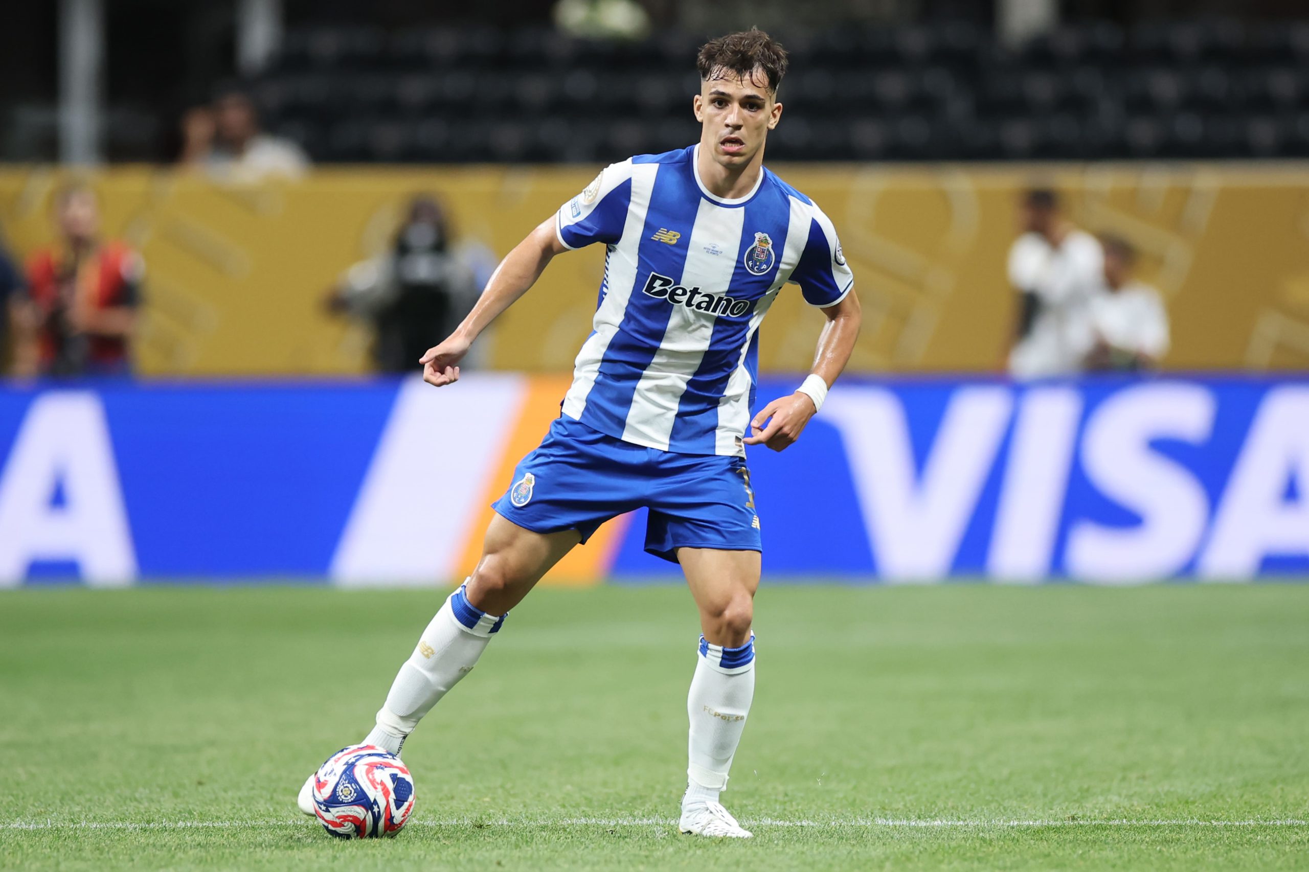 Gabri Veiga durante un partido con el Oporto