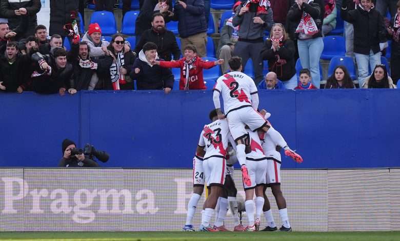 El Rayo Vallecano le gana al Atlético.