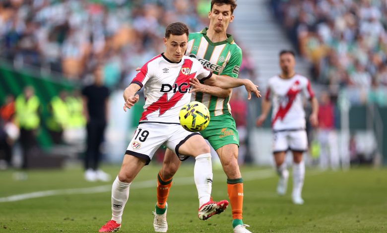 Betis y Rayo empatan a 1