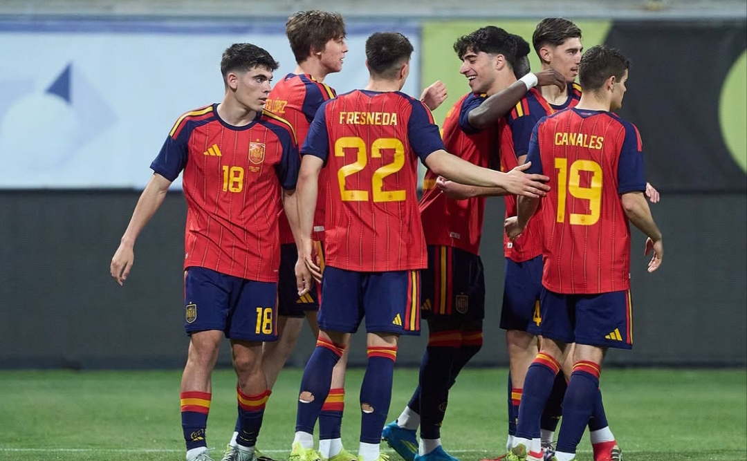 España sub 21 previo al encuentro ante Kosovo para la Eurocopa