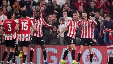 Sancet celebra su gol frente al Betis