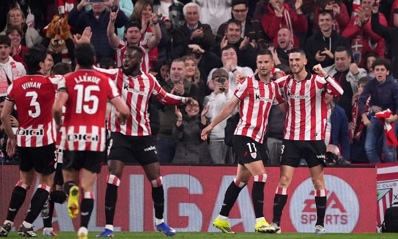 Sancet celebra su gol frente al Betis