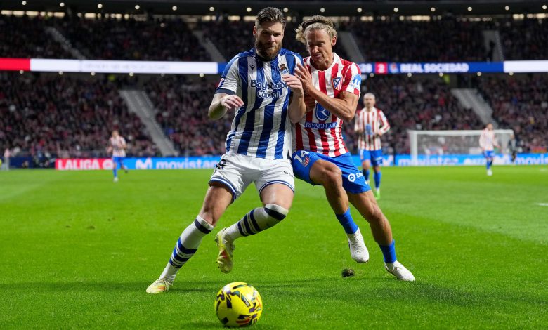 El Atlético se lleva el ensayo de final copera.