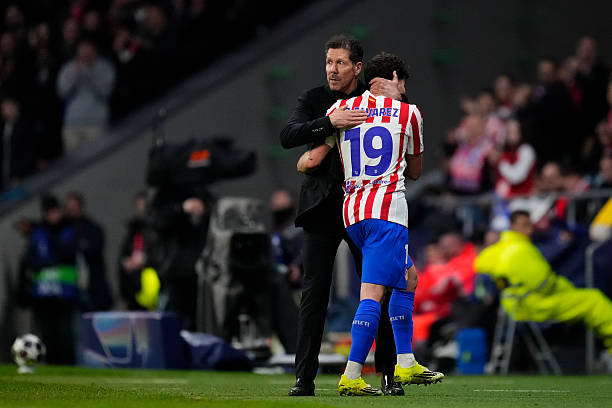 Simeone con Julián