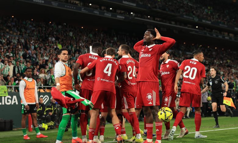 Betis y Sevilla firman las tablas en el derbi.