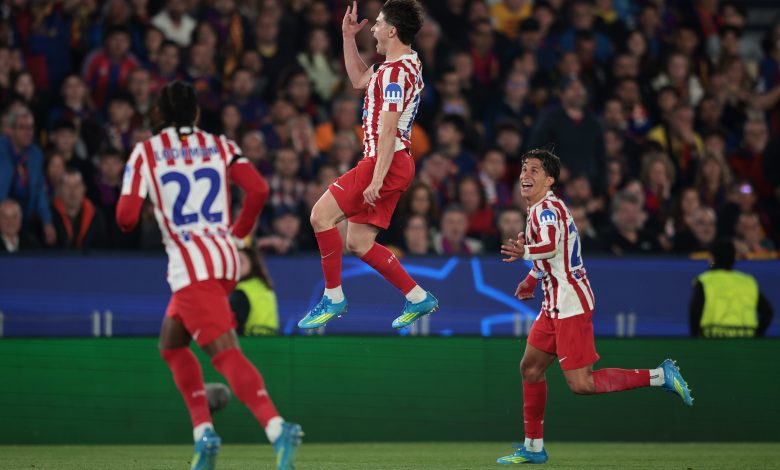 El Atlético planta medio pie en las semifinales de Champions.